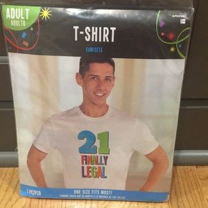 21 finally legal T-shirt